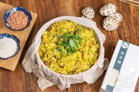 腩骨腊肉高丽菜糯米饭