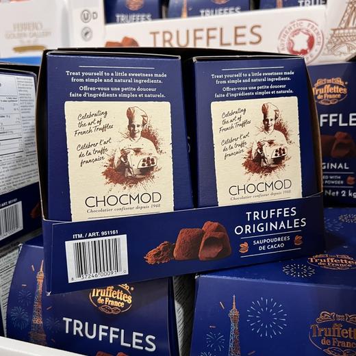 Truffles chocmod 法国乔慕黑松露原味巧克力可可2000g新年限定装 #天津仓 商品图1