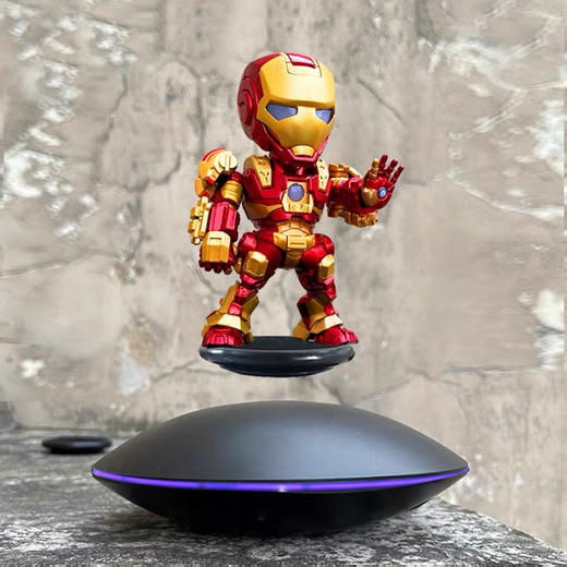 【磁悬浮展台】 悬浮玩偶展示架钢铁侠孙悟空DIY旋转展台承重350g 商品图1