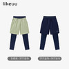 likeuu男童裤子2022新款休闲透气无束缚假两件运动裤春秋款ZY 商品缩略图4