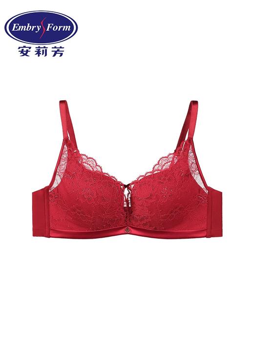 安莉芳专柜新品蕾丝无钢圈文胸女士性感小胸收副乳内衣EB00596 商品图1