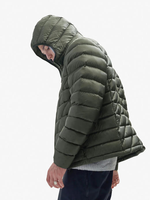 Holden - M PACKABLE DOWN JACKET - STONE GREEN - 男装 - 滑雪夹克 - 石绿色 商品图2
