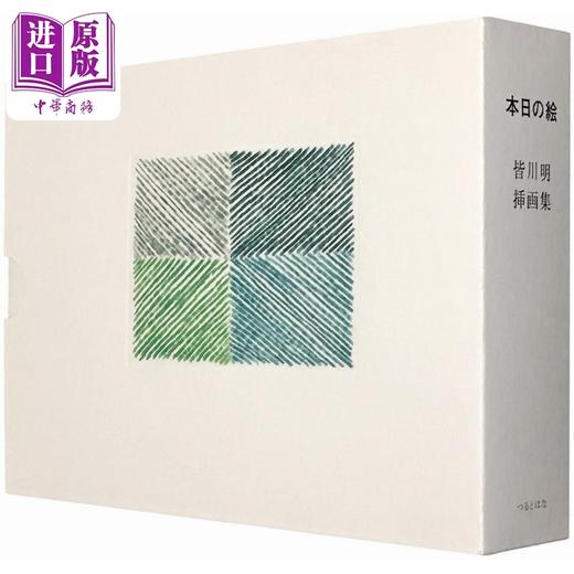 【中商原版】本日の絵皆川明挿画集２巻セット 进口艺术 今日之画，皆川明插画作品集 皆川明 つるとはな 日文原版 商品图0