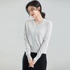 东黎 • 小山羊绒女士秋冬圆领经典休闲开衫 22C056 商品缩略图2