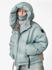 Holden - W SHORT DOWN PUFFER - SLATE GRAY - 女装 - 滑雪夹克 - 灰色 商品缩略图2
