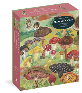 蘑菇 1000片艺术拼图生日礼物 英文原版 Nathalie Lete: Mushrooms 1 000-Piece Puzzle