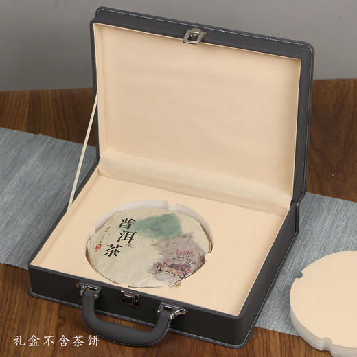 手提盒皮盒【单饼·白茶】32元一套/一件20套 商品图1