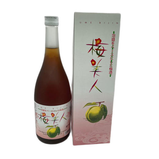 【完税】金礼堂梅美人利口酒（配制酒）720ml/瓶 商品图0