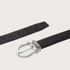 【二】FERRAGAMO 菲拉格慕 男士皮革双面可调节 GANCINI 腰带 黑色 67 9781 675140 商品缩略图1