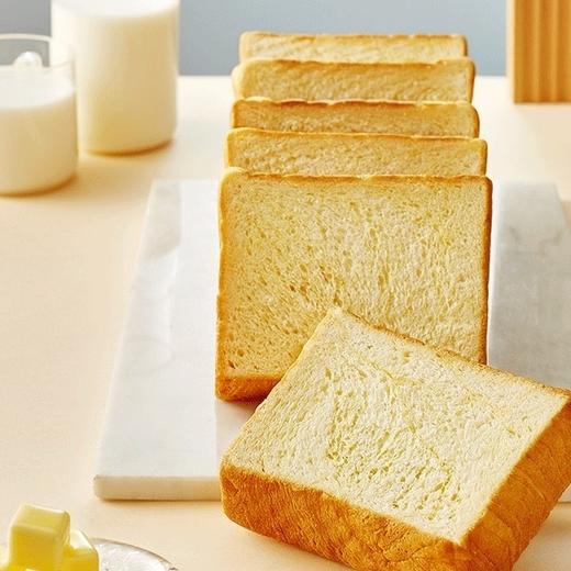 厚切手工吐司(牛奶味) 225克/盒 （4枚装.独立包装）手工制作 厚实绵密 松软很耐撕，现做现发 21天短保  商品图0