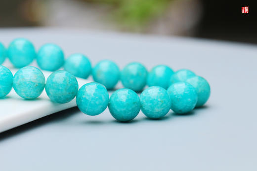 天河石项链，珠径12mm 商品图4