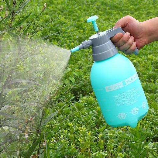手动气压式浇花喷壶洒水壶浇水壶园艺工具喷雾器小胶圈壶家用消毒2升 商品图4