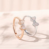 【甜梦】S925银蝴蝶结开口戒指【JHY-R000334M 】 商品缩略图1