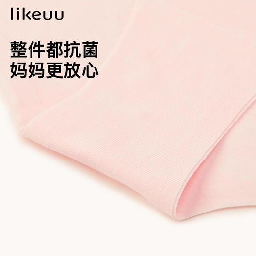 likeuu囡囡桃三角裤小初高中女童内裤天然无印染透气内裤 商品图3