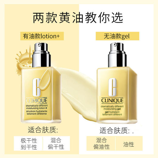 Clinique倩碧黄油 有油/无油 卓越啫喱乳液 补水保湿 125ml 商品图2