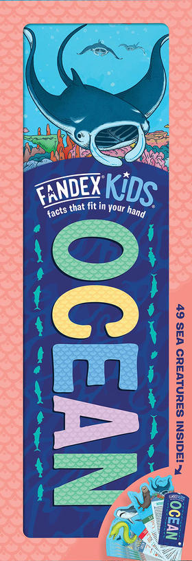 Fandex Kids 海洋 科普启蒙卡片书 英文原版 Fandex Kids: Ocean