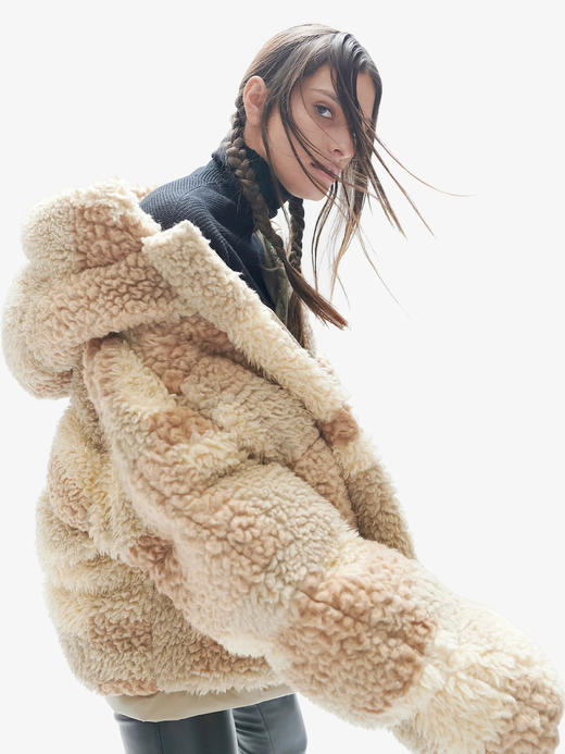 Holden - W SHERPA DOWN PUFFER - NATURAL MIX - 女装 - 滑雪夹克 - 多色 商品图4