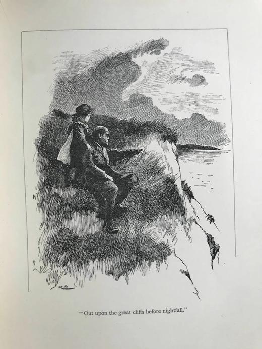 1895年 克罗克特《甜心旅行者》 约80幅精美插图 漆布精装大32开 商品图10