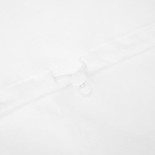 Kappa卡帕短袖2021新款女运动短袖休闲落肩T恤夏季圆领印花半袖K0B42TD75D 漂白-001 S 商品图4