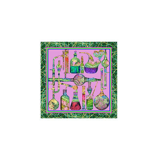 MIIDII谜底2022春新款100%桑蚕丝两用头巾真丝小方巾女221MQ0401 商品图0