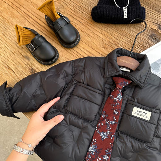 HTB-00139冬款儿童轻薄羽绒服 商品图4