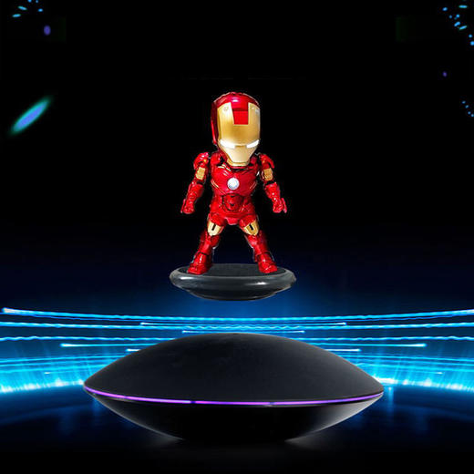 【磁悬浮展台】 悬浮玩偶展示架钢铁侠孙悟空DIY旋转展台承重350g 商品图2