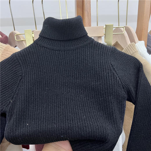 XQ-21111 男女童加绒一体绒毛衣打底衫【童装】 商品图8