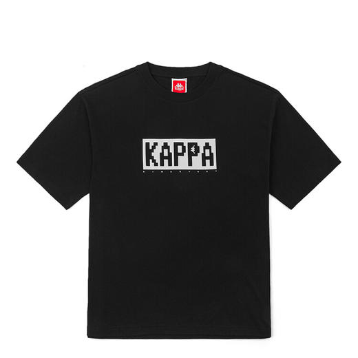 Kappa卡帕短袖新款男女字母印花运动T恤休闲圆领上衣K0CX2TD20V 商品图5