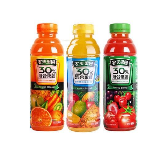农夫果园混合果汁饮料（菠萝+芒果+蕃石）【500ml】 商品图0
