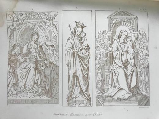 1899年 圣母玛利亚传奇 192幅版画插图 漆布精装大32开 商品图13