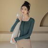 运动外套女秋冬新款修身显瘦可单穿瑜伽上衣跑步训练长袖健身衣女 商品缩略图3