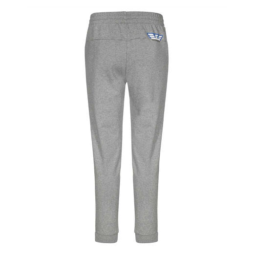 EMPORIO ARMANI EA7 阿玛尼 男士棉质字母徽标印花休闲运动裤 浅灰色 6LPP86 PJEQZ 3905 商品图1