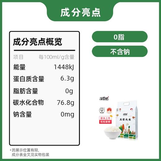 黑龙江五常核心产区 | 没想稻·五常大米 稻花香 米饭更香 食材 2规格入 商品图6