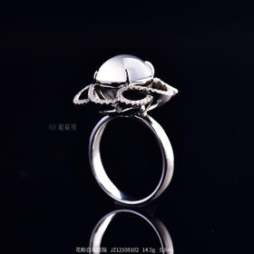 【花盼】白翡蛋面戒指JZ12108102