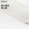 ubras旗下likeuu少女内衣小浪花宽肩带无尺码运动撞色文胸学生夏 商品缩略图1