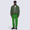 KENZO 高田贤三 男士徽标贴花四四方方的衬垫羽绒服 军绿色 FC65 OU133 9NC 51 商品缩略图3