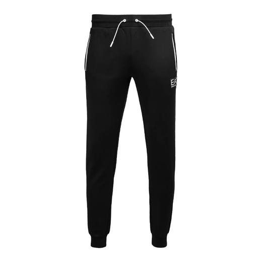 EMPORIO ARMANI EA7 阿玛尼 男士字母徽标贴花休闲运动裤 黑色 6LPP01 PJAHZ 1200 商品图0