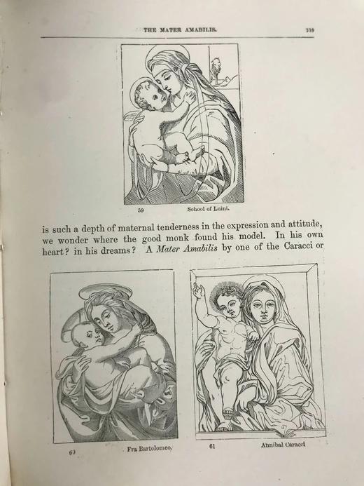 1899年 圣母玛利亚传奇 192幅版画插图 漆布精装大32开 商品图6