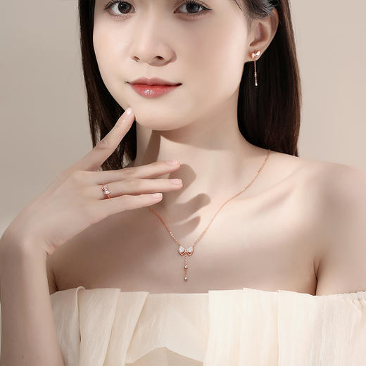 【甜梦】S925银蝴蝶结开口戒指【JHY-R000334M 】 商品图2