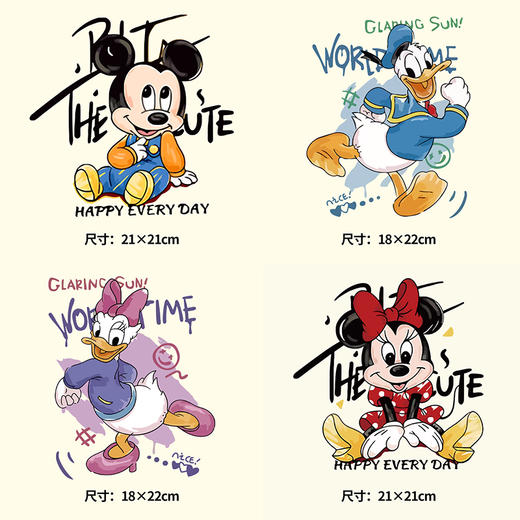 米老鼠唐老鸭米奇米妮卫衣烫画贴热转印DIY辅料衣服烫图a级2022潮 商品图0