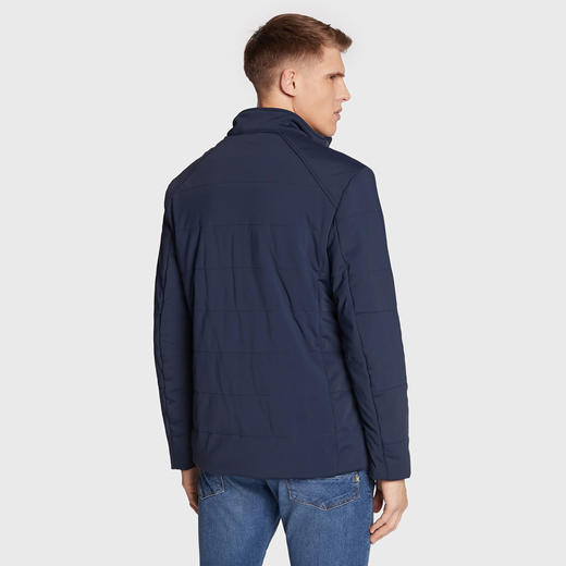 EMPORIO ARMANI EA7 阿玛尼 男士金属字母徽标夹克外套 蓝色 6LPB30 PNR2Z 1554 商品图1