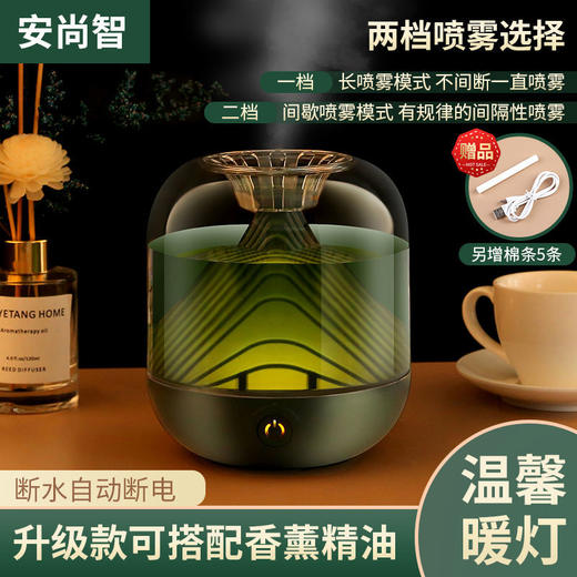 空气加湿器卧室家用静音大容量喷雾孕妇婴儿内空气净化恒湿净化器 商品图7