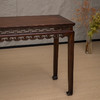 清 红木锼挖如意云纹条桌 商品缩略图3