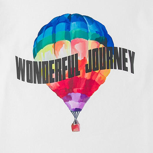 kappa卡帕现实悦镜主题短袖夏男女T恤运动休闲图案衫K0CX2TD26D 商品图3