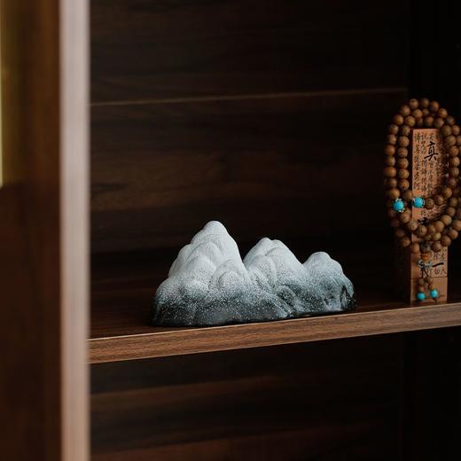 新中式禅意水族鱼缸造景假山陶瓷摆件大中小号桌面景观沙盘装饰品 商品图7