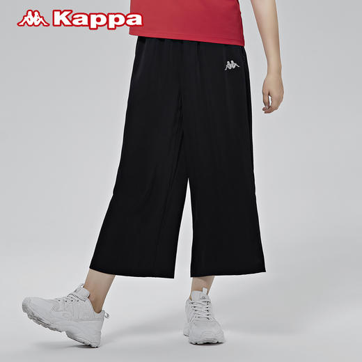 女款高腰直筒七分裤运动裤修身休闲裤K0A42CQ71 商品图0