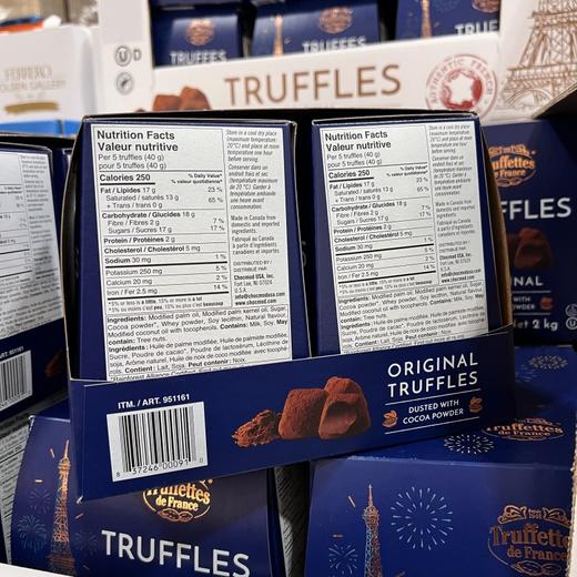 Truffles chocmod 法国乔慕黑松露原味巧克力可可2000g新年限定装 #天津仓 商品图2