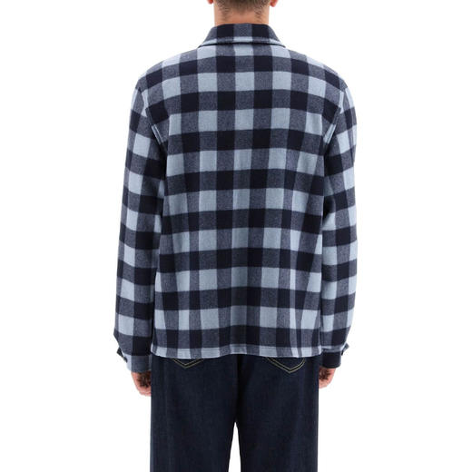 KENZO 高田贤三 男士 KENZO Paris 标签格纹羊毛外套 格子 FC65 CH509 9CN 64 商品图3