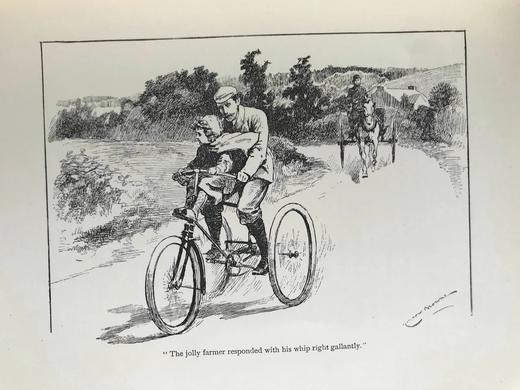 1895年 克罗克特《甜心旅行者》 约80幅精美插图 漆布精装大32开 商品图11