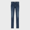 EMPORIO ARMANI 阿玛尼 男士棉质金属徽标休闲牛仔裤 蓝色 8N1J45 1G19Z 0942 商品缩略图0
